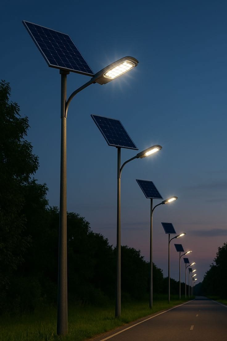 High Mast Solar Lighting